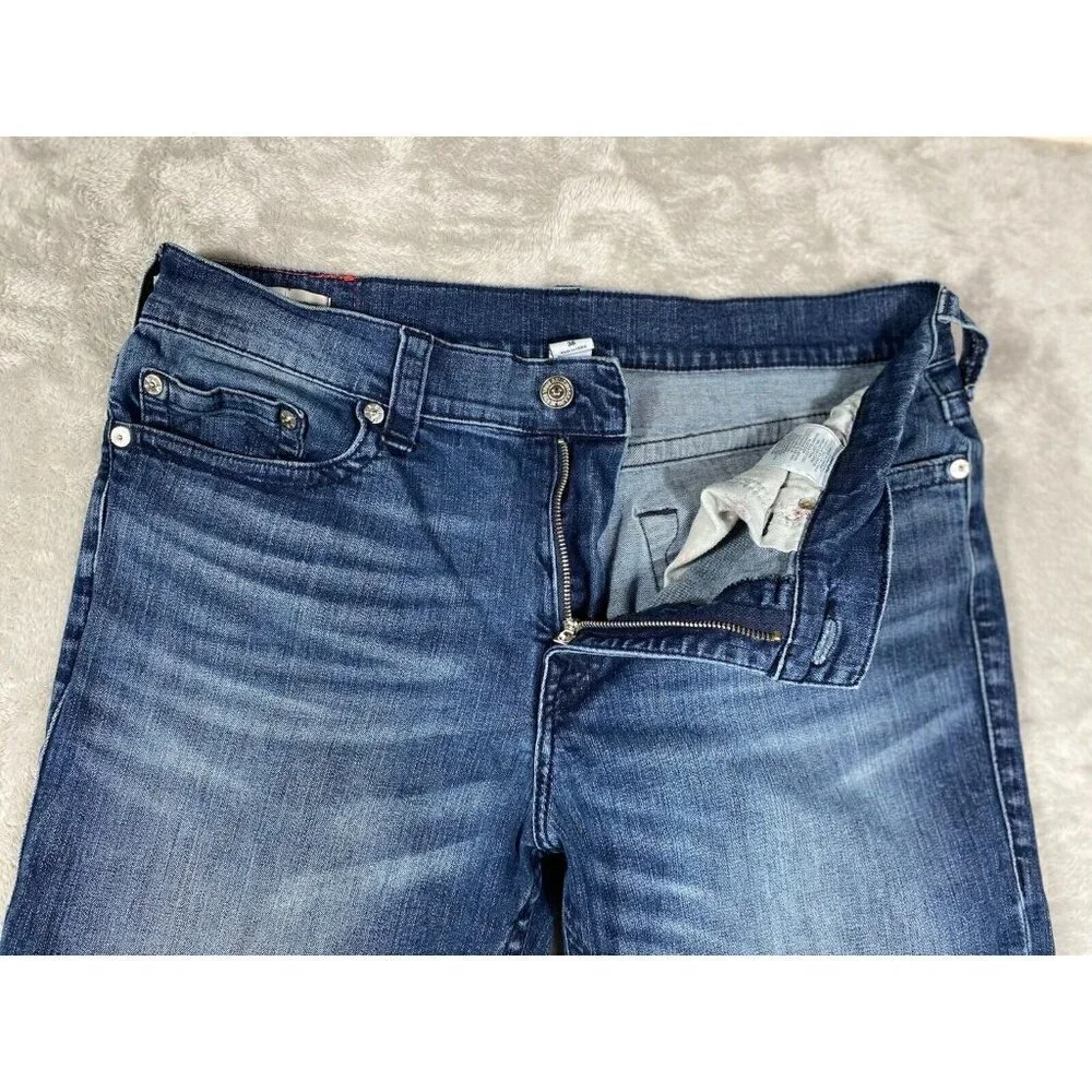 True Religion Devin Loose Straight Jeans Men’s Size 36X26 Medium Wash - Picture 5 of 14